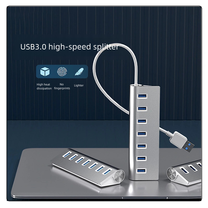 Amewire High Speed 7 Ports Aluminum Alloy 3ivp