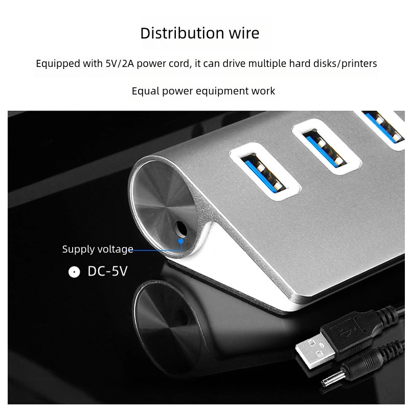 Amewire High Speed 7 Ports Aluminum Alloy 3vhc