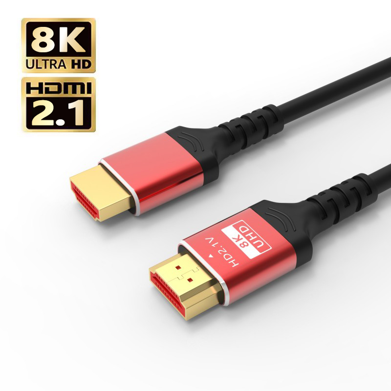 Amewire Great Quality HDMI 2.1 Cable 8K HDMI Cable PVC Reliable High-Definition Connections Cable