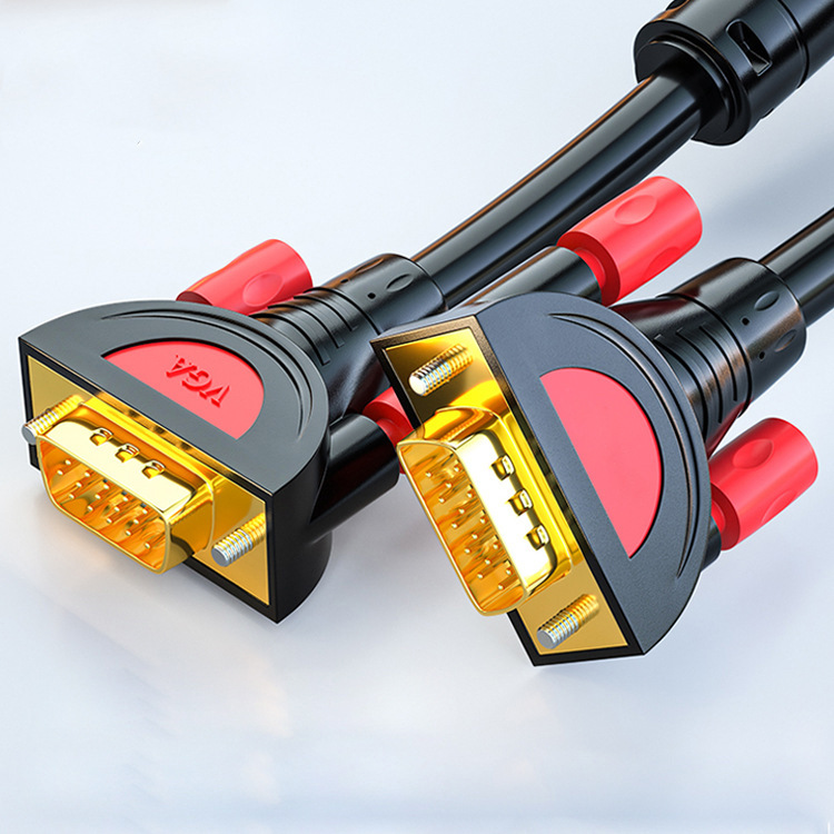Amewire Cheap Price 3+9 5m VGA Cable Male to male Coaxial Monitor Cord