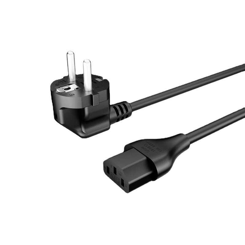 Amewire wholesale high quality 2 pin ac EU power plug cable  power cord for computer