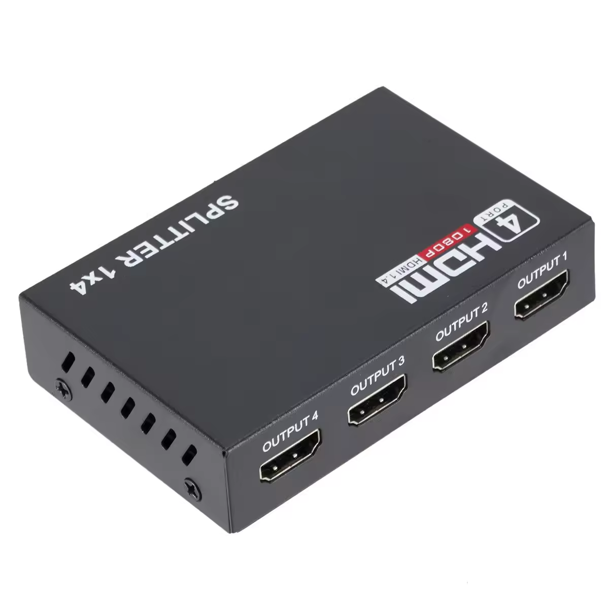 Amewire Wholesale Factory Price Full HD 3D 1080P 1 To 4 4K HDMI Splitter 1x4 4 Port hdmi splitter 1 in 4 out