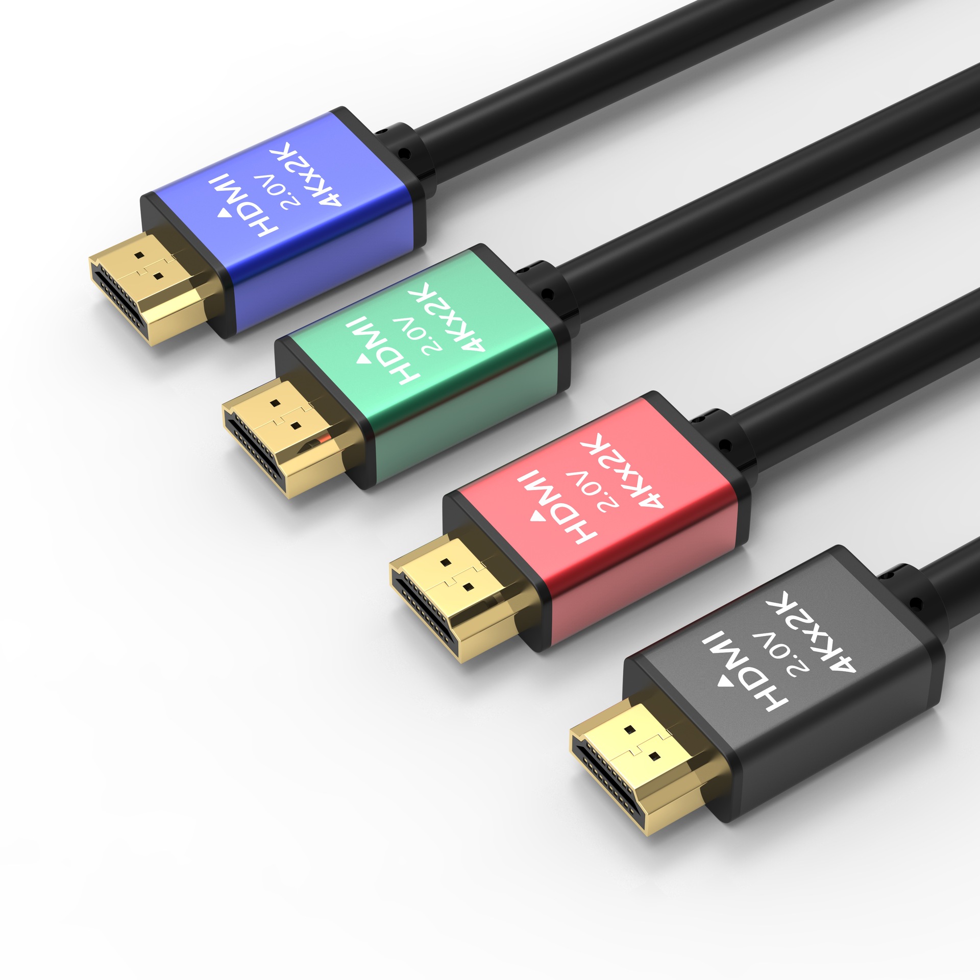 Amewire Customized Color High speed HDMI To HDMI Connector 1m 1.5m Support 4K60HZ HDMI Kabel For Computer and TV