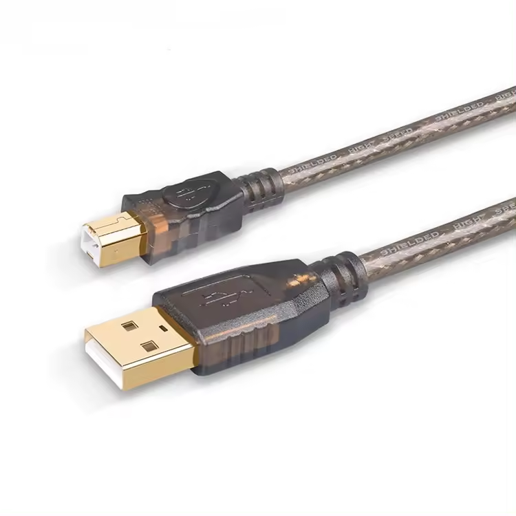 Amewire Hot Sale Gold Plated Printer Cable USB Male To Male Print Cable USB 2.0 1m 2m 3m 5m for printer