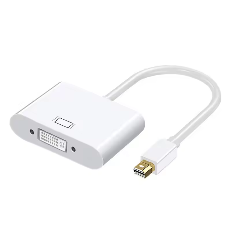 Amewire High Quality OEM Mini DP To DVI Adapter Computer Cables Connectors Dp To Dvi-D Male 1920*1080P 60Hz