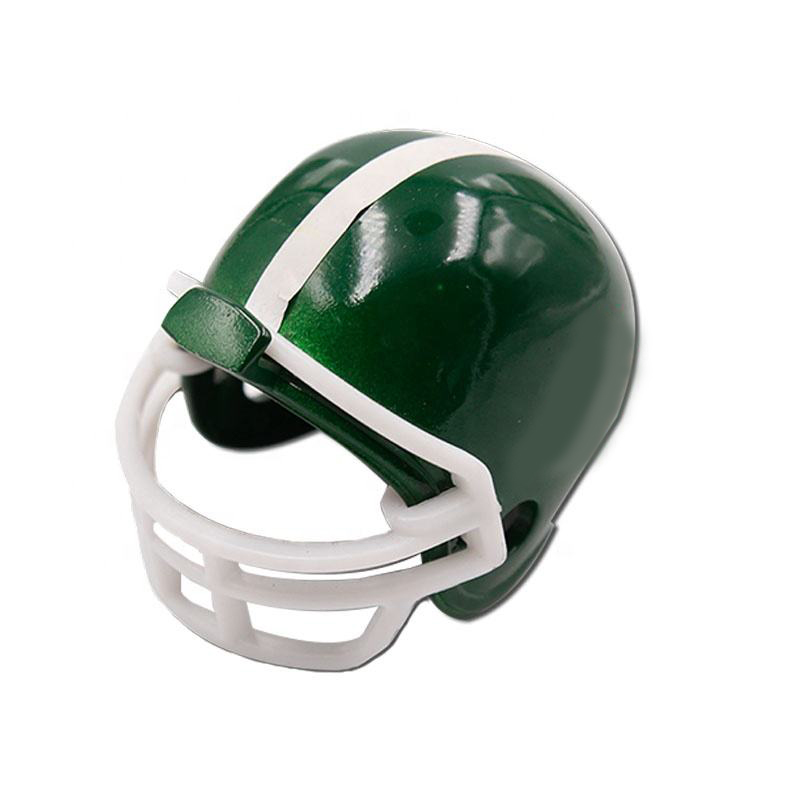 Sports 3D Custom Logo Rugby Helmet Keychain