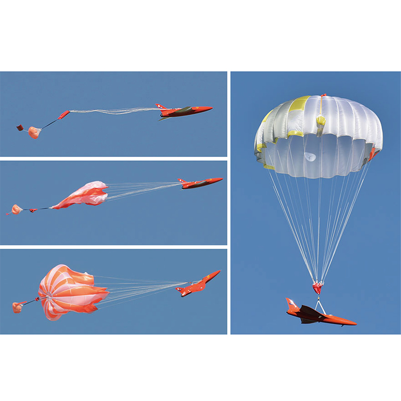 Système de parachute de récupération de drone cible série T400