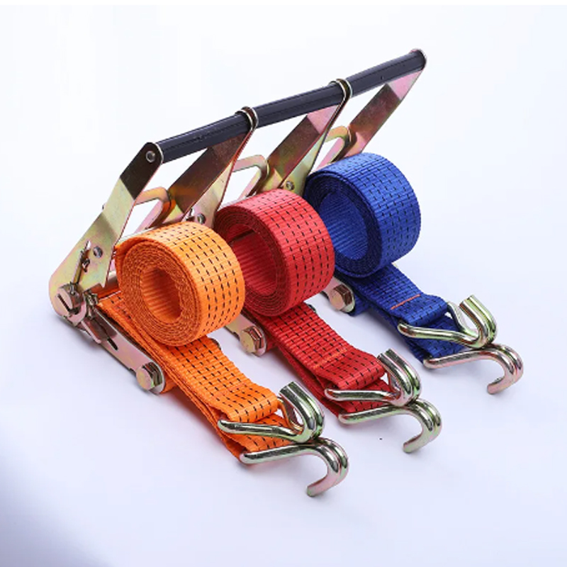 Cargo Lashing Strap/Ratchet Tie Down/Ratchet Straps Polyester PP Flatbed Cargo Secure