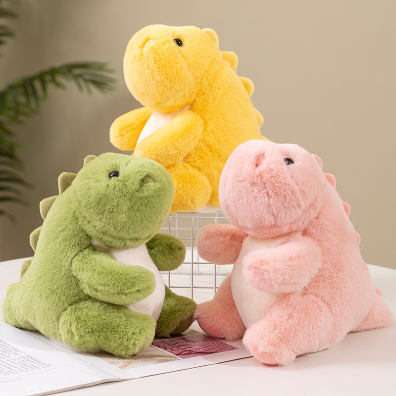 Hot Sale Decorative Stuffed Animal Plush Toys Dinosaur Cute Soft Cuddly Pillow