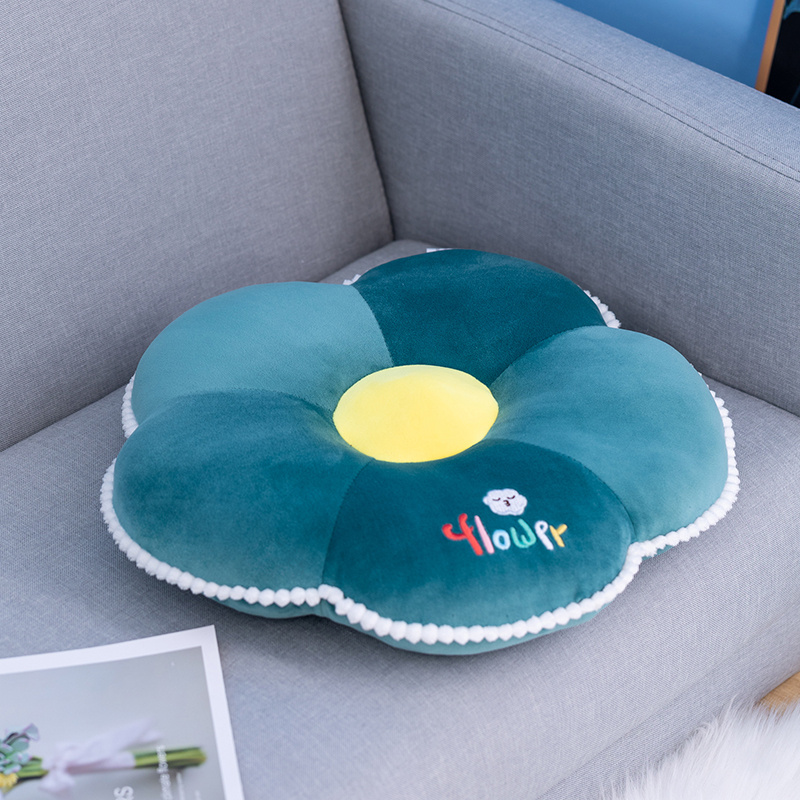 Custom Flower Plush Pillow Cushio...