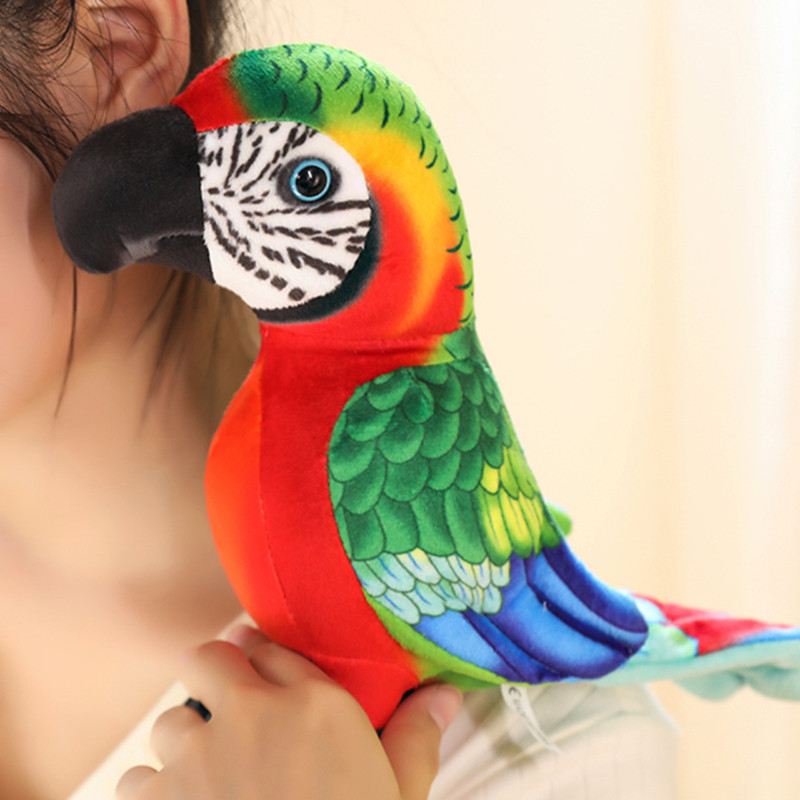 Simulation Realistic Plush Parrot...