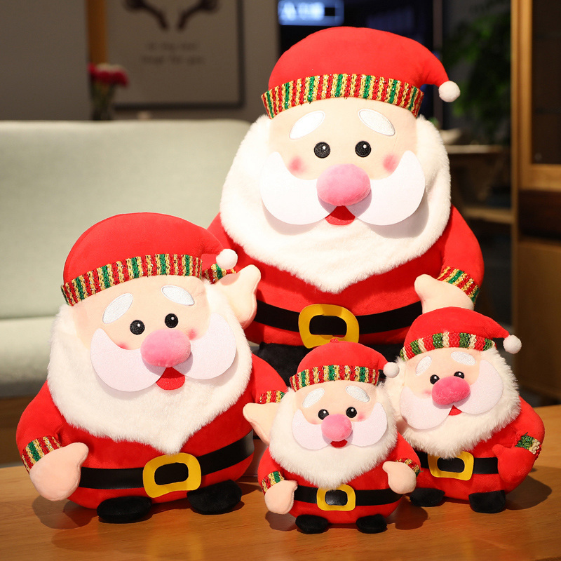 Multisized Stuffed Santa Clause S...