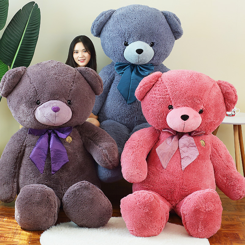 Nieuwe schattige fabrieksprijs groot zacht speelgoedkussen Teddybeer knuffels Jumbo teddybeer voor bruiloft