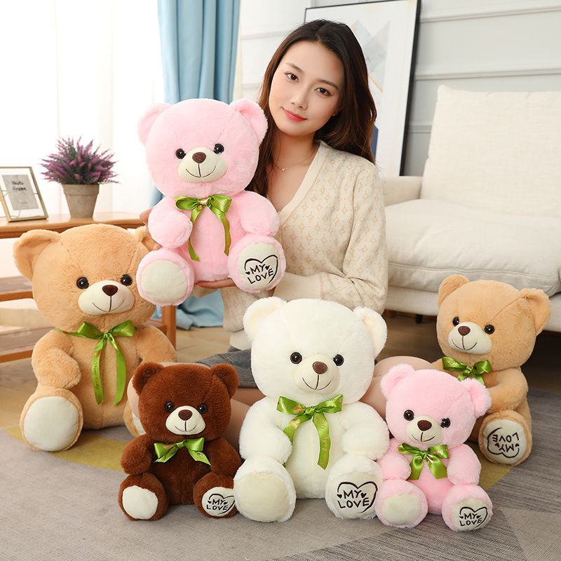 Kreatives Design Kawaii Kuscheltiere Kleine Teddybären in großen Mengen zum Valentinstag und Muttertag