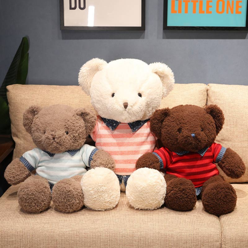 Pluizige Kawaii groothandel teddyberen knuffels pluche pop voor kinderen en familie