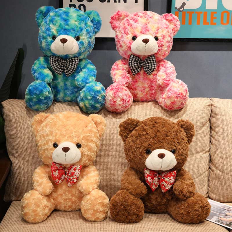 Aangepaste pluche fabrikant China knuffel poppen teddybeer zacht speelgoed beer knuffels voor meisjes