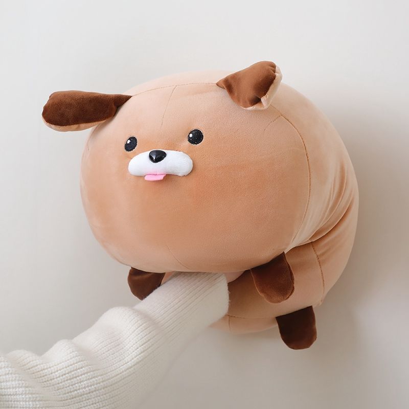 Factory New Design Stuffed Dog Animal Soft Puppy Pillow Squishy Plush Doggy Toy