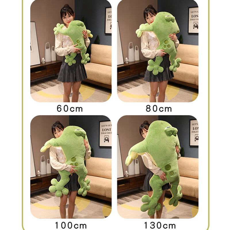 Wholesale New Design Big Giant Plush Soft Stuffed Frog For Living Room 5