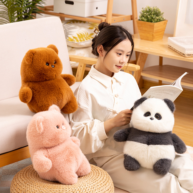 OEM Factory Plush Toy Panda Pig Bear 3