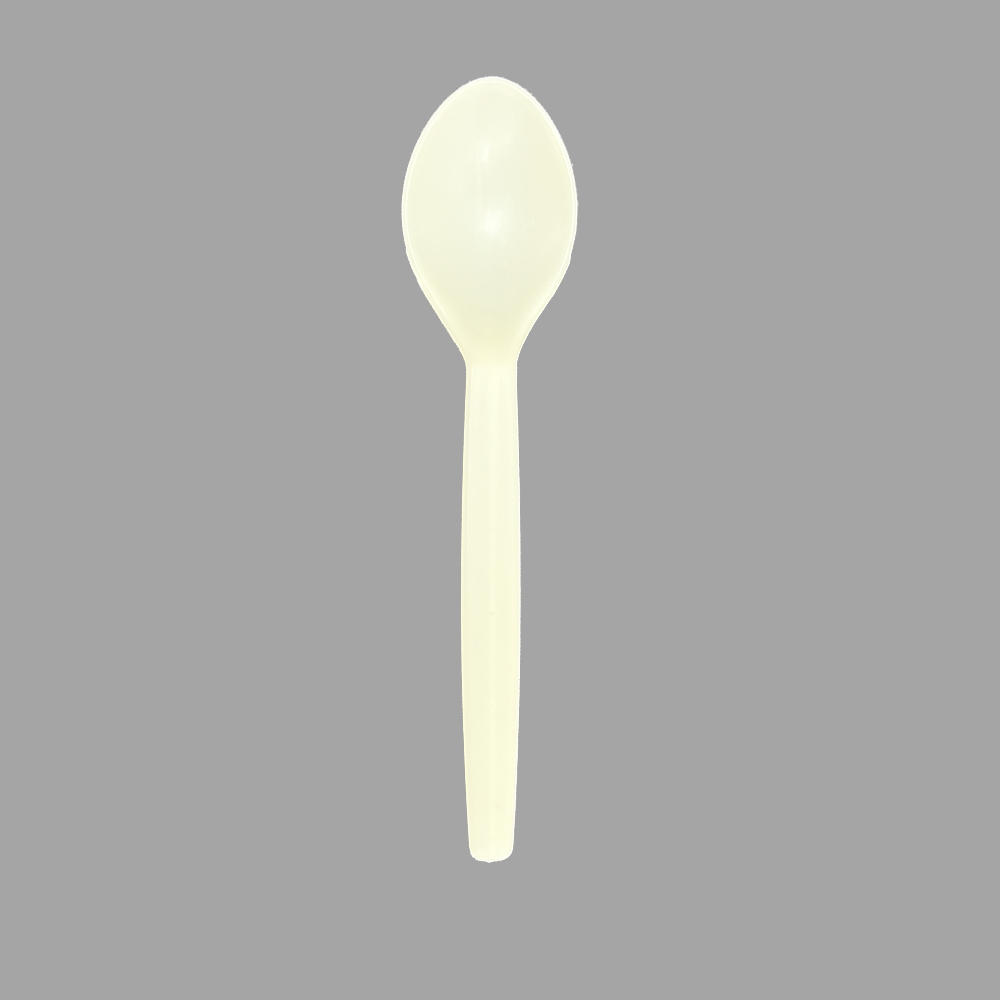 Quanhua SY-12SP 6.15"/156mm(± 2 mm) PSM spoon, bulked or wrapped by bio bags, kraft paper bags or customized packages 