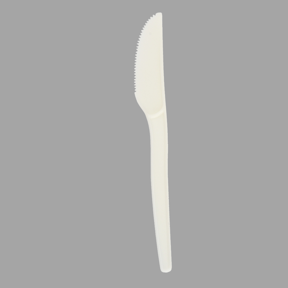 Quanhua SY-02-KN, 6.7inch/171mm(± 2 mm) PSM knife, CornStarch cutlery.