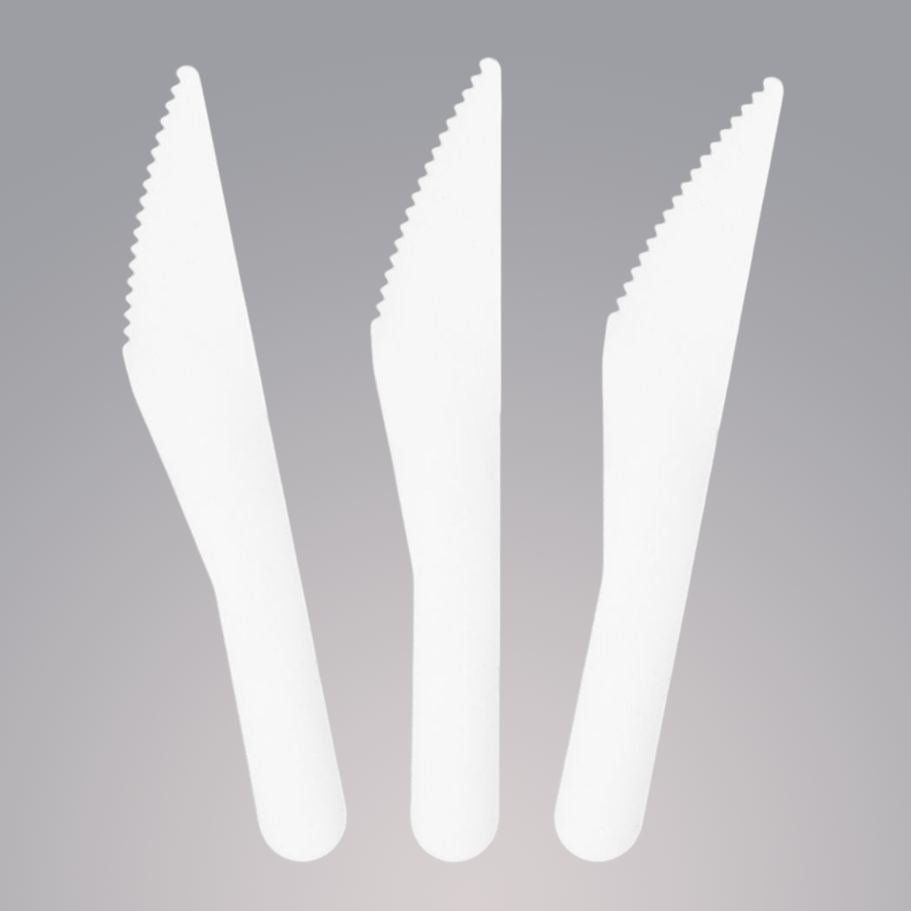 Quanhua SY-FB-6-KN, cuchillo de papel ecológico de 6,2 pulgadas/158 mm en embalaje a granel