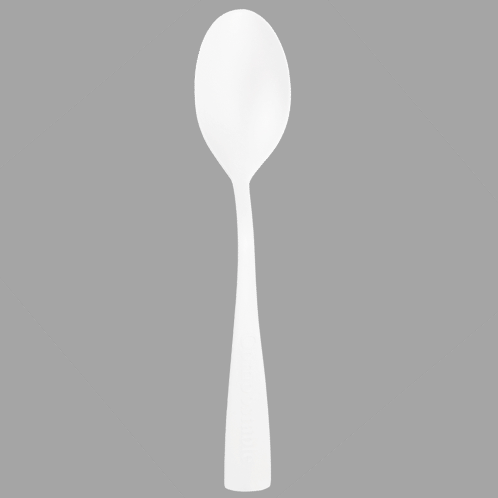 SY-21-SP 4inch/105mm Biodegradable Customized tasting spoon in bulk package