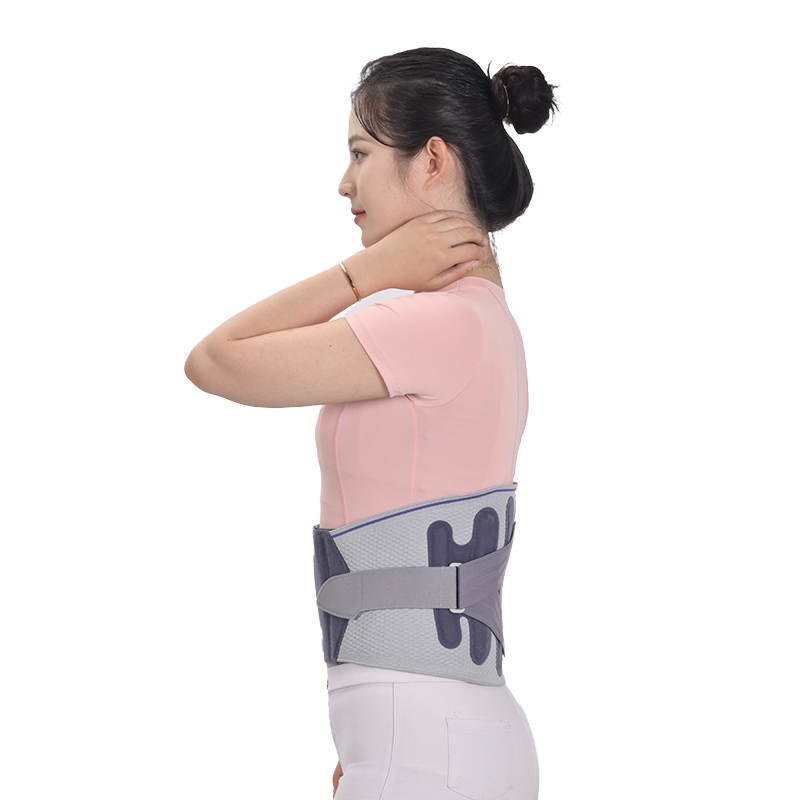 Cinturina di supportu di cintura regolabile per una prutezzione di cintura cunfortu è respirabile Supportu di cintura in maglia 3D