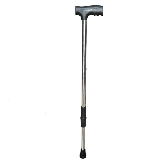 歩行調整可能なステンレス製松葉杖