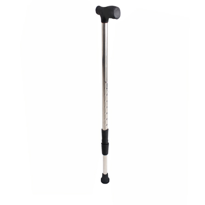 Crutches réglables de marche en acier inoxydable