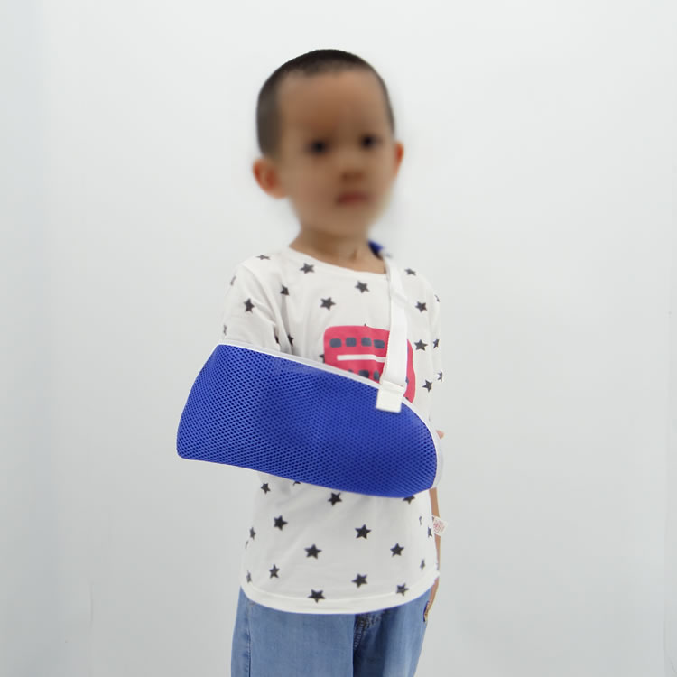 Attelle de soutien de bras en tissu maillé, écharpe de bras pour enfants