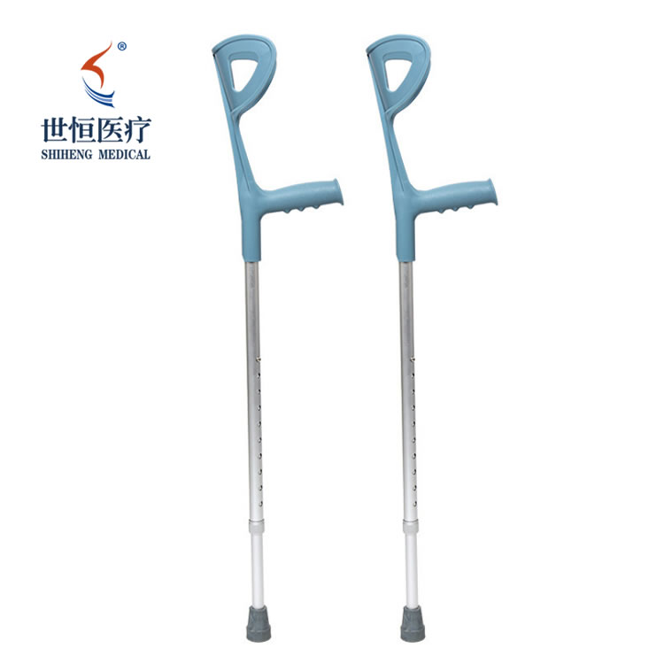 Adjustable elbow crutch easy to use