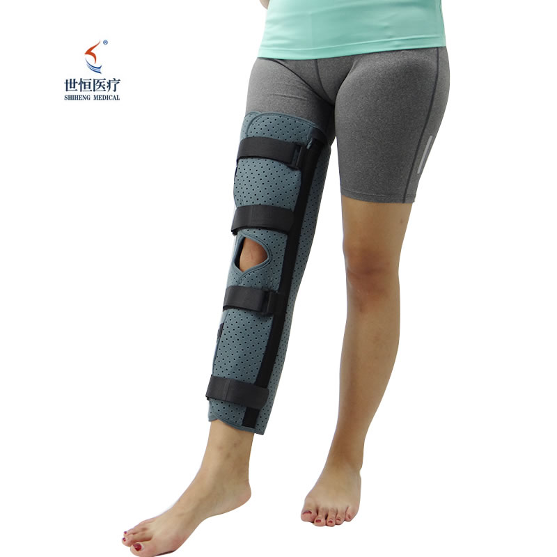 Soft cotton knee support brace belt