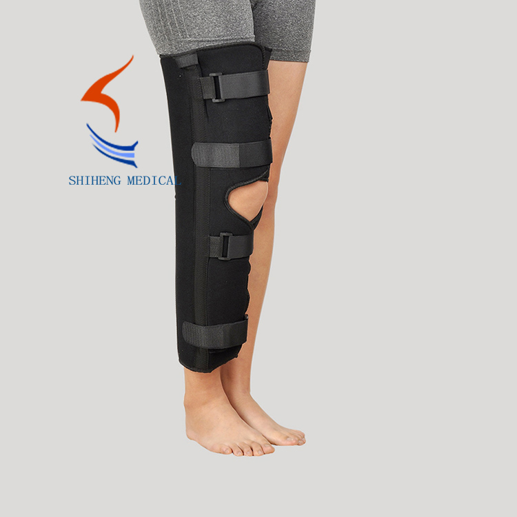 Orthosis knee support brace belt