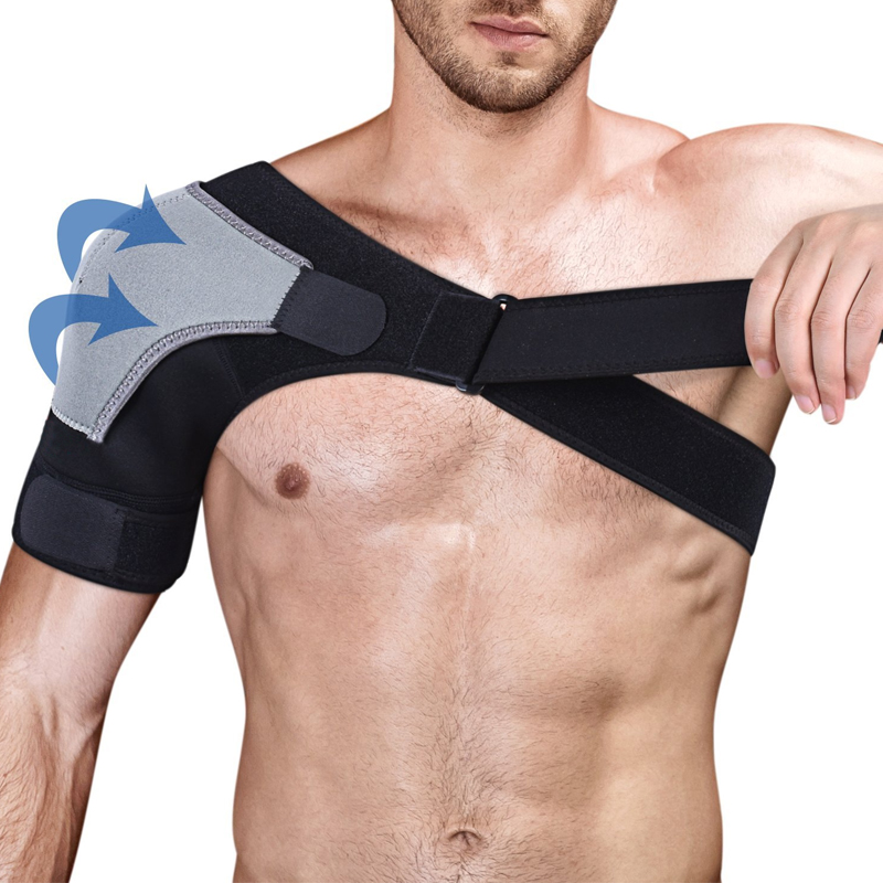 Fornitore di supporto per spalla elastico in neoprene con tutore per spalla sportiva