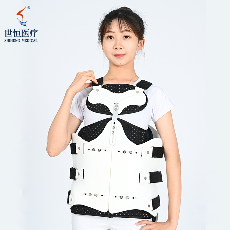 New type  thoracolumbar breathable support brace