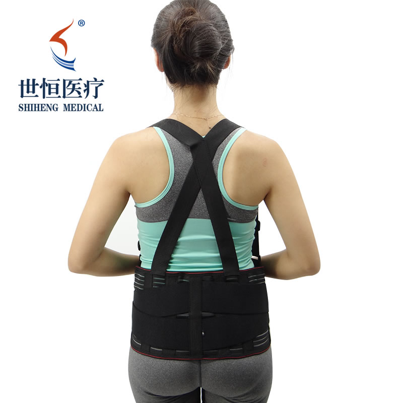 Breathable work out waist support brace