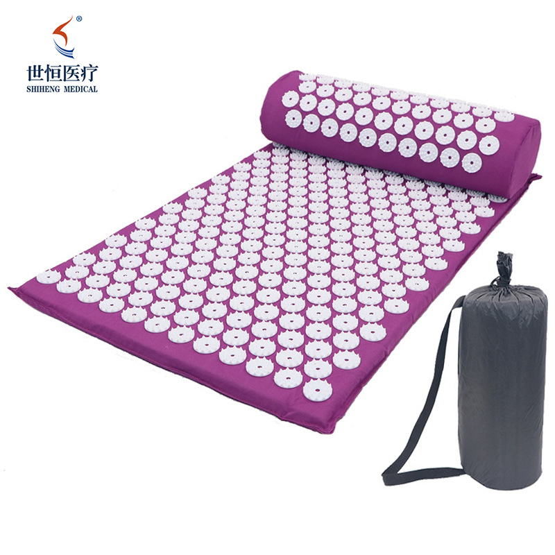Acupressure mat at pillow set