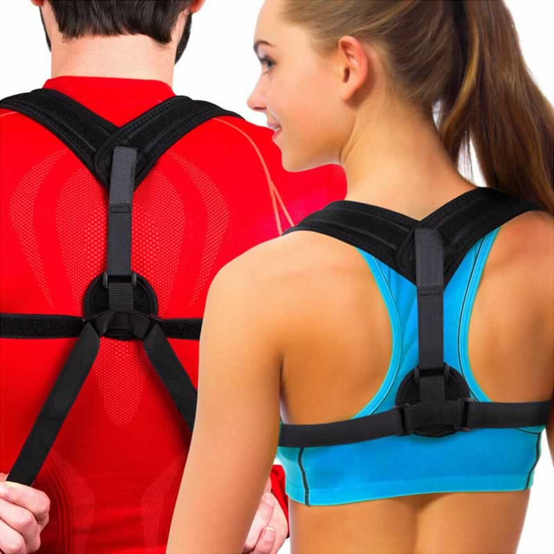 Adjustable lightweight back posture corrector