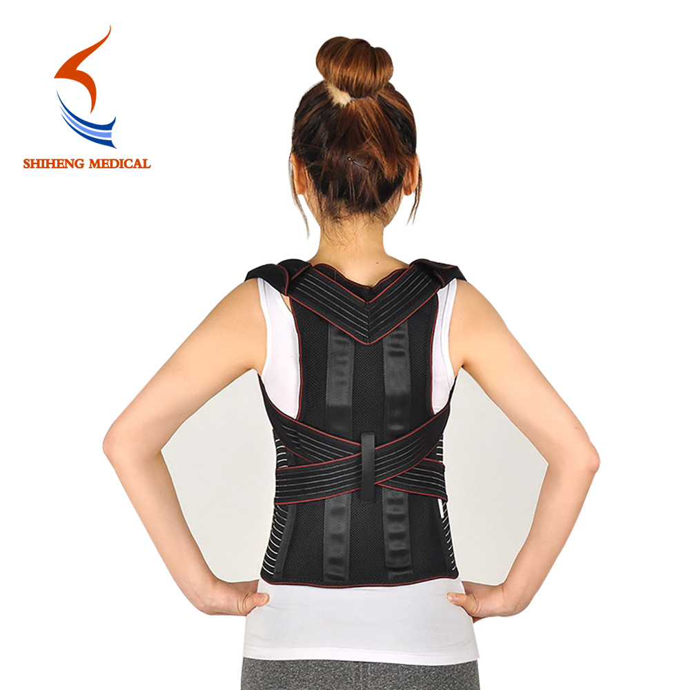 Adjustable lumbar back posture corrector