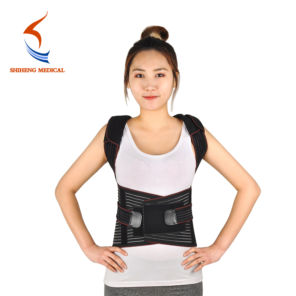 Adjustable lumbar back posture corrector 