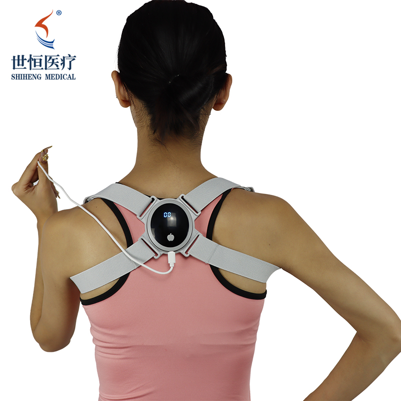 Intelligent posture corrector with LED screen