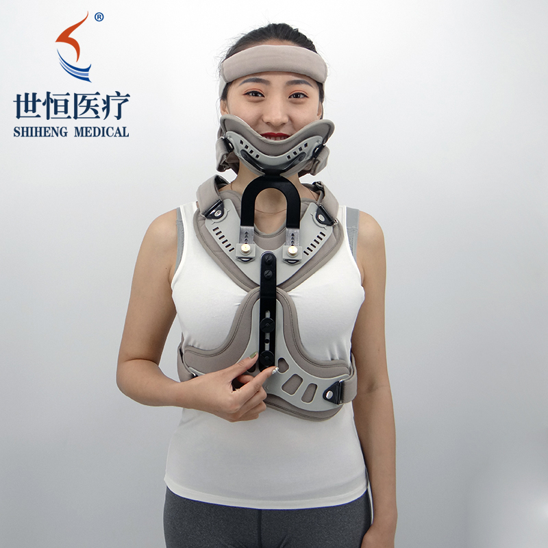 Leading design thoracolumbar fixation brace orthosis head neck chest brace support