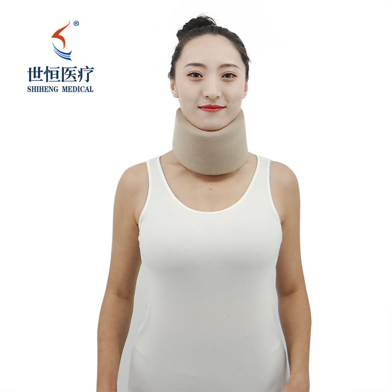 Fabryka w Chinach Ortopedyczna orteza szyi z miękkiej pianki Wsparcie kołnierza szyjnego