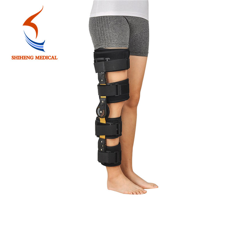 आर्थोपेडिक घुटने का समर्थन समायोज्य मुक्त आकार घुटने का ब्रेस