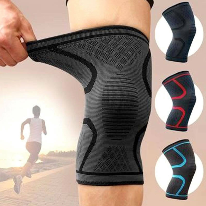 Colorful Knee Support With Non-Slip Design Knee Bracef Or Sport
