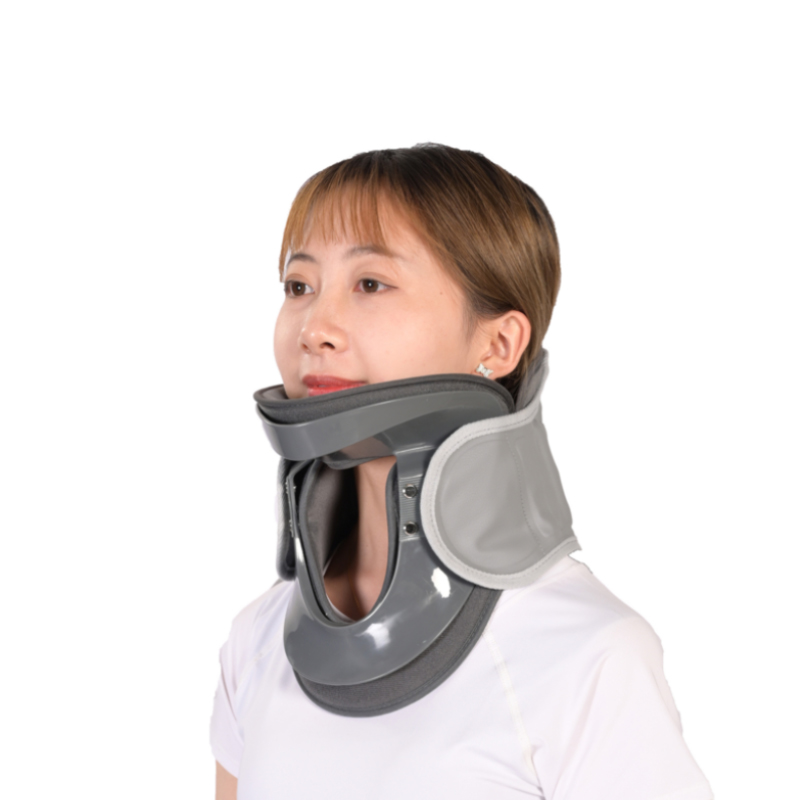 High Quality Adjustable Neck Brace Inflatable Orthopedic Cervical Collar Protector Support Rehabilitation-copy
