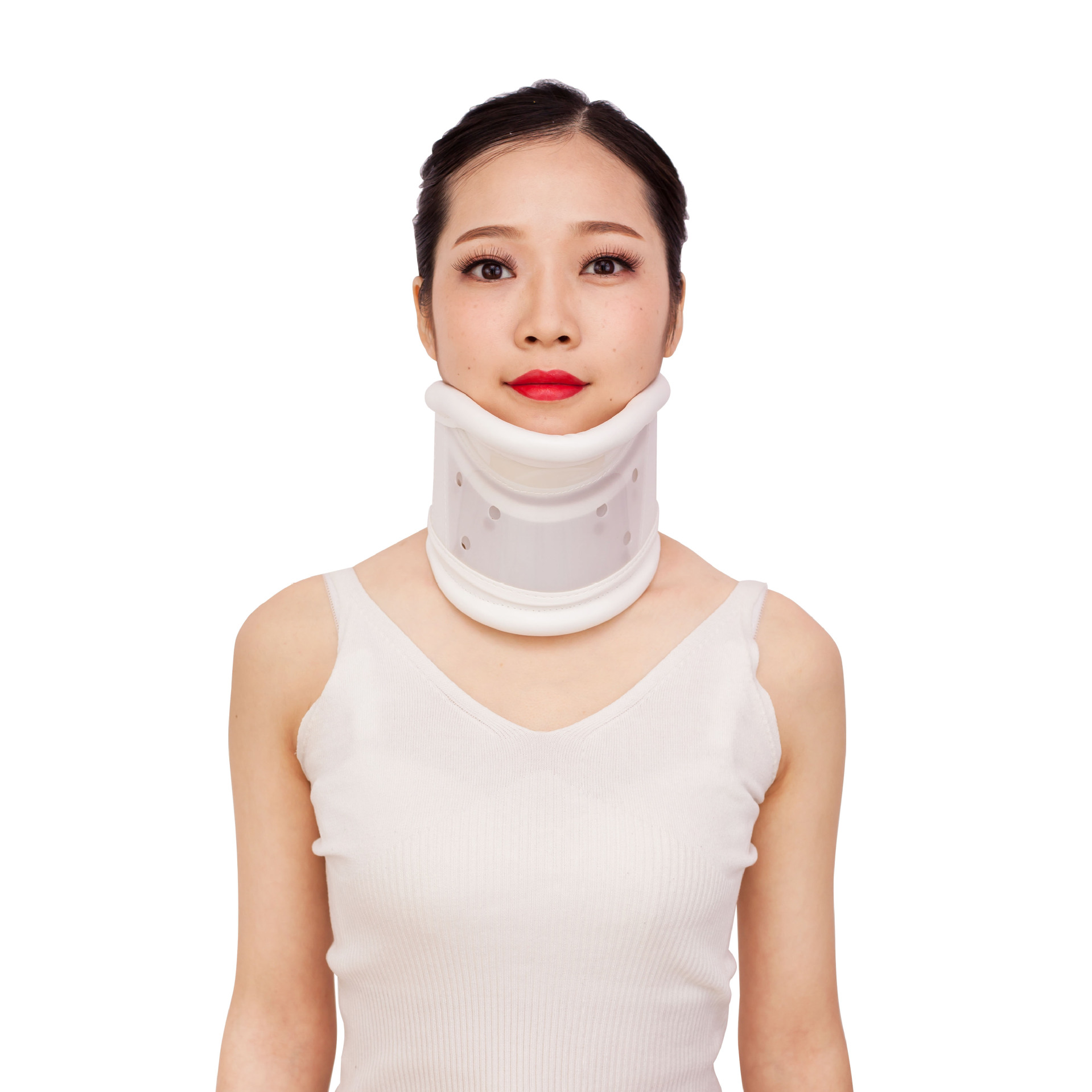 Adjustable Neck Brace Cervical Collar Orthopedic Plastic Pads Neck Support Fixation Compression