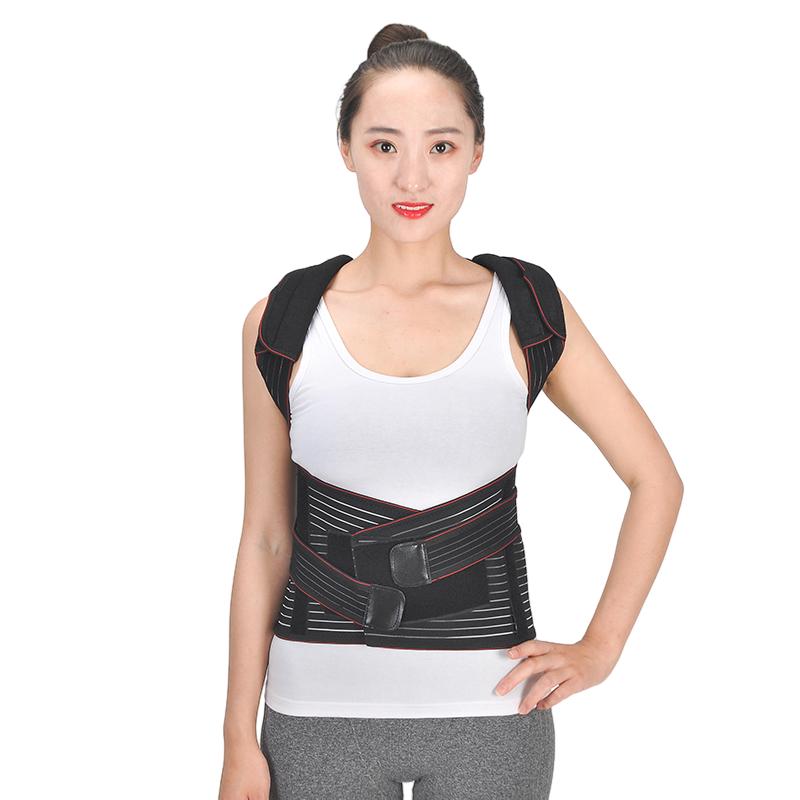 Custom Logo Unisex XL Sports Support Belt Breathable Fitness Posture Corrective
