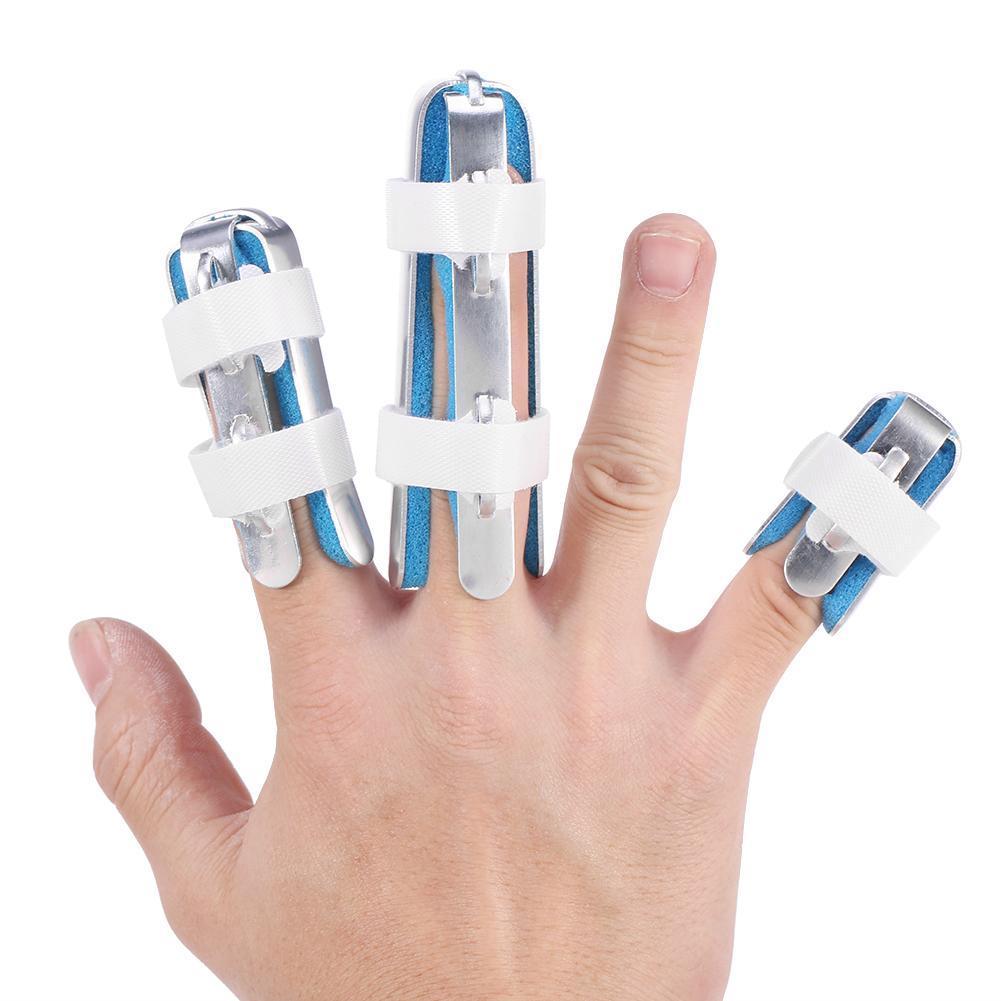 Manufacturer Aluminium Finger Splint Brace Thumb Fixation Support Foam Sponge Support